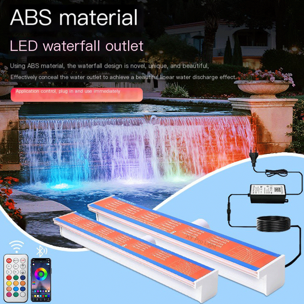 Xy Spa & Wellness Reviews - DC12V Underwater Waterfall Blade Spillway Acrylic