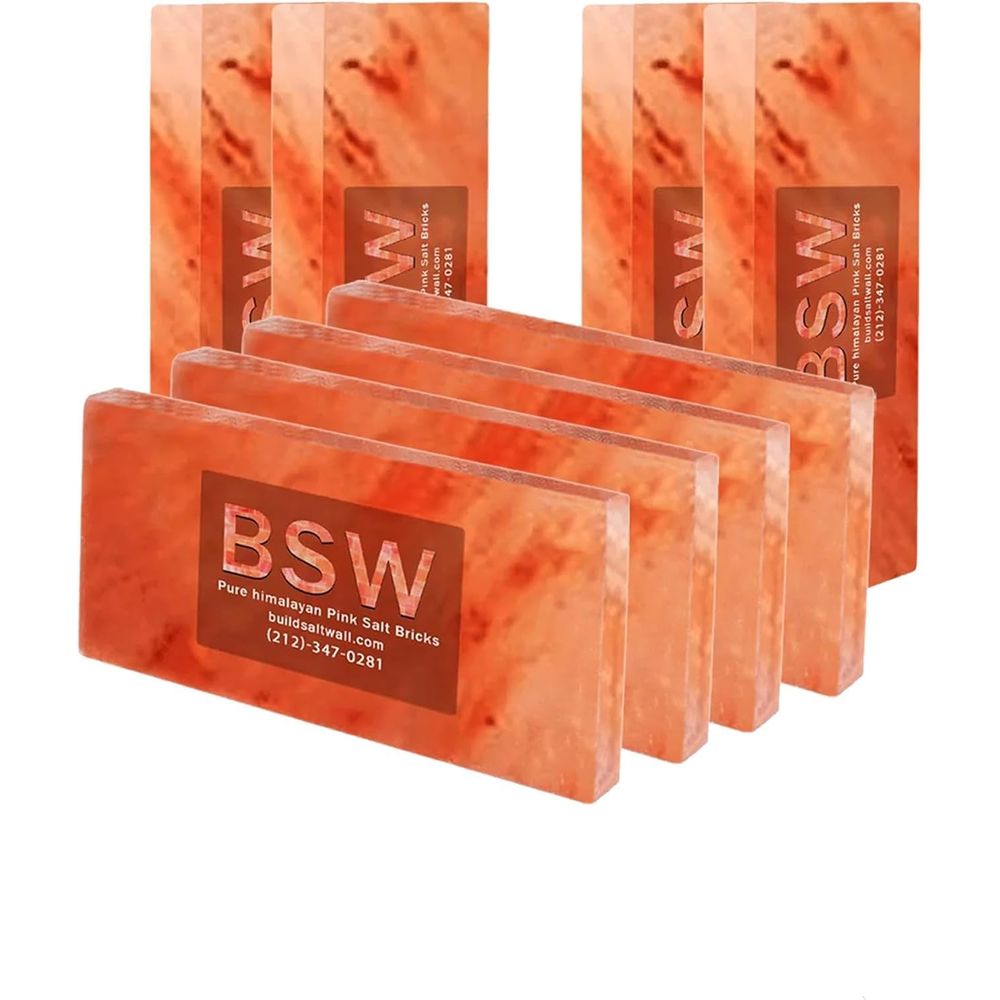 Natural Pink Salt Tiles for Sa - Spa Wellness Nature recension och pris