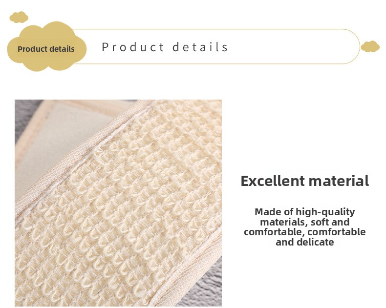 Natural Soft Exfoliating Loofa - Body Loofah Natural recension och pris