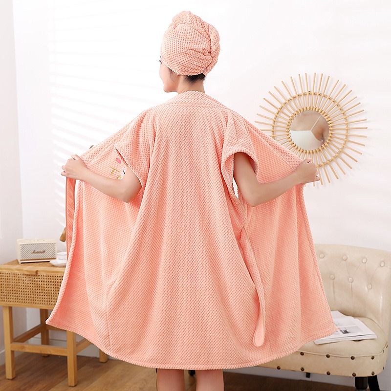 Pineapple Grid Bathrobe for Wo - Spa Y Wellness recension och pris