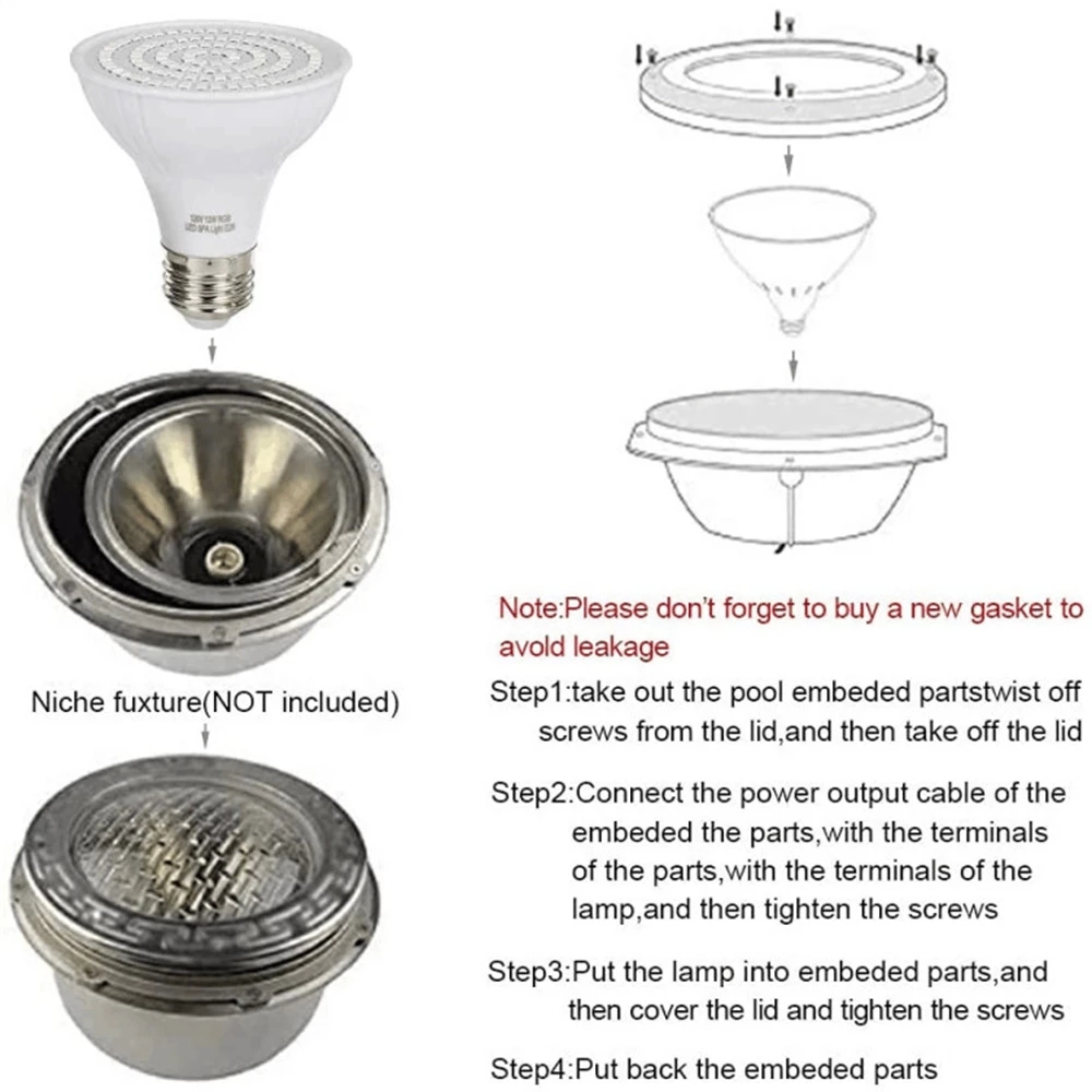 RGB LED Swimming Pool Light E2 - Xy Spa & Wellness Reviews recension och pris