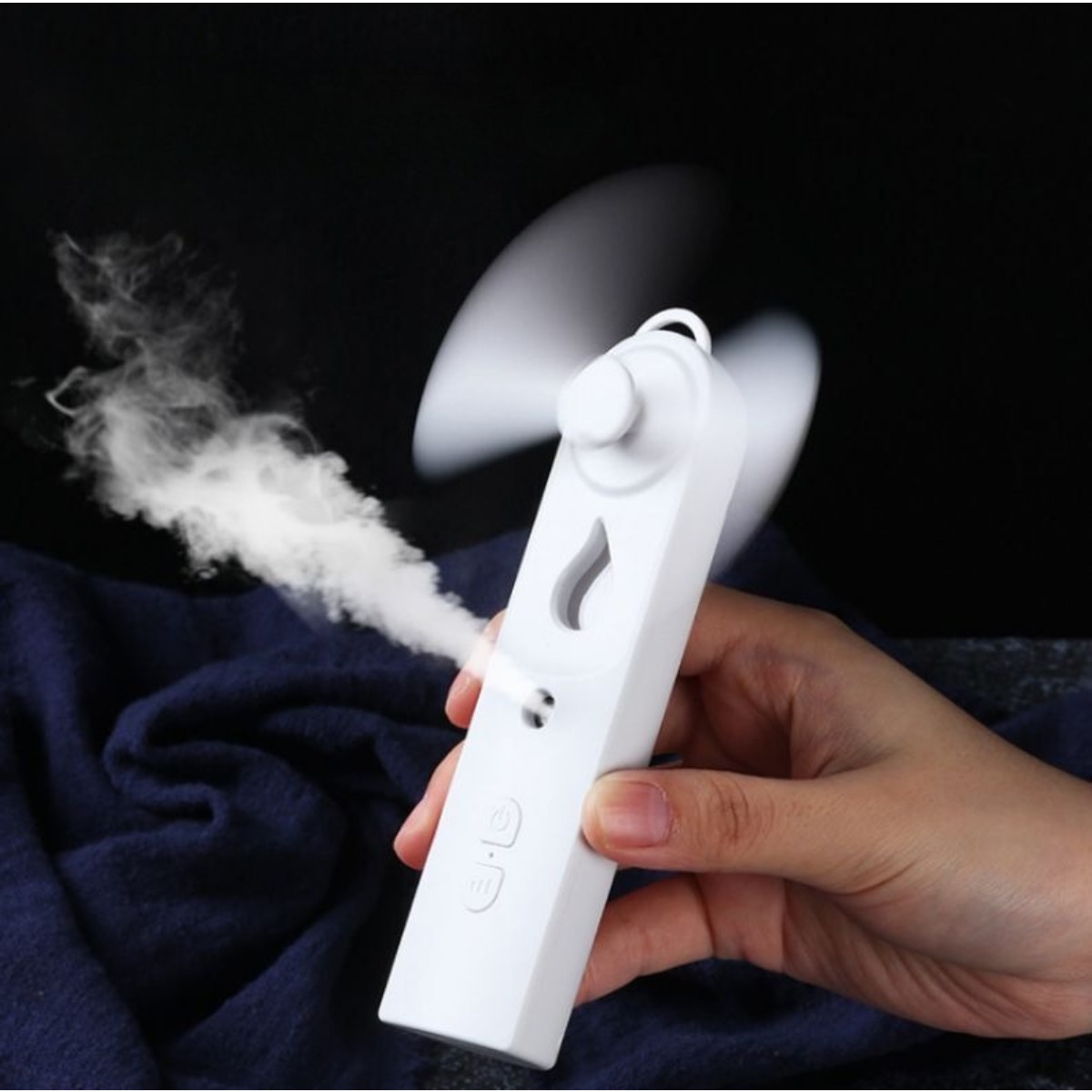 Portable 2in1 Mini Fan Humidif - Facial Steamer Nano recension och pris