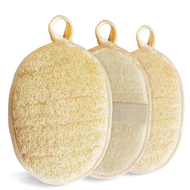 Eco-Friendly Loofah Sponge, Na - Body Loofah Natural recension och pris
