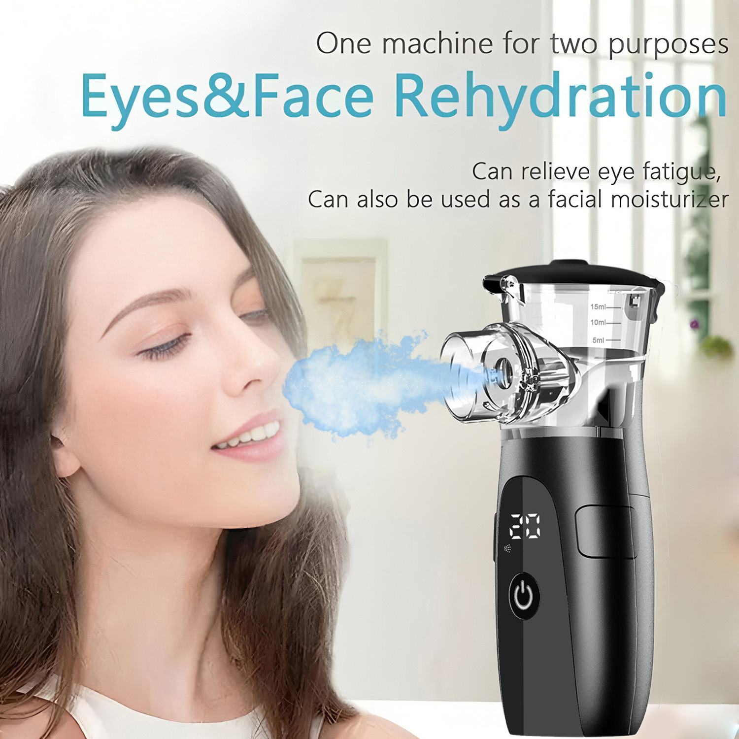 Mini Portable Hydrating Beauty - Facial Steamer Nano recension och pris