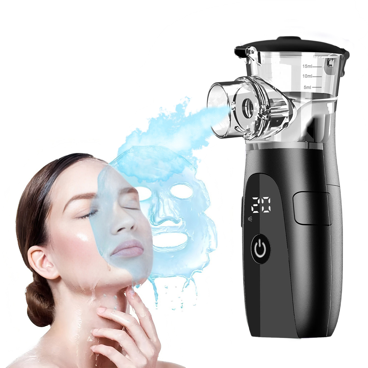 Mini Portable Hydrating Beauty - Facial Steamer Nano recension och pris
