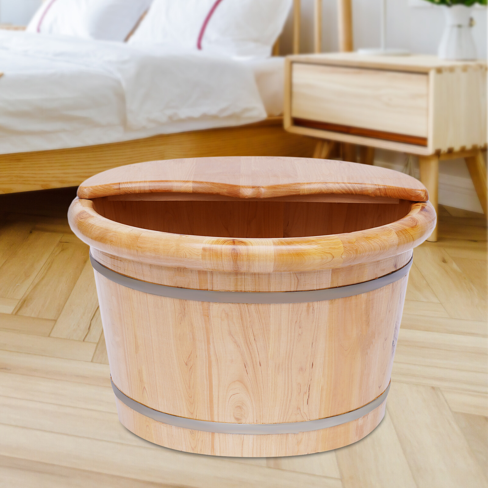 Cedar Wood Foot Bath Tub Leak- - Spa Y Wellness recension och pris