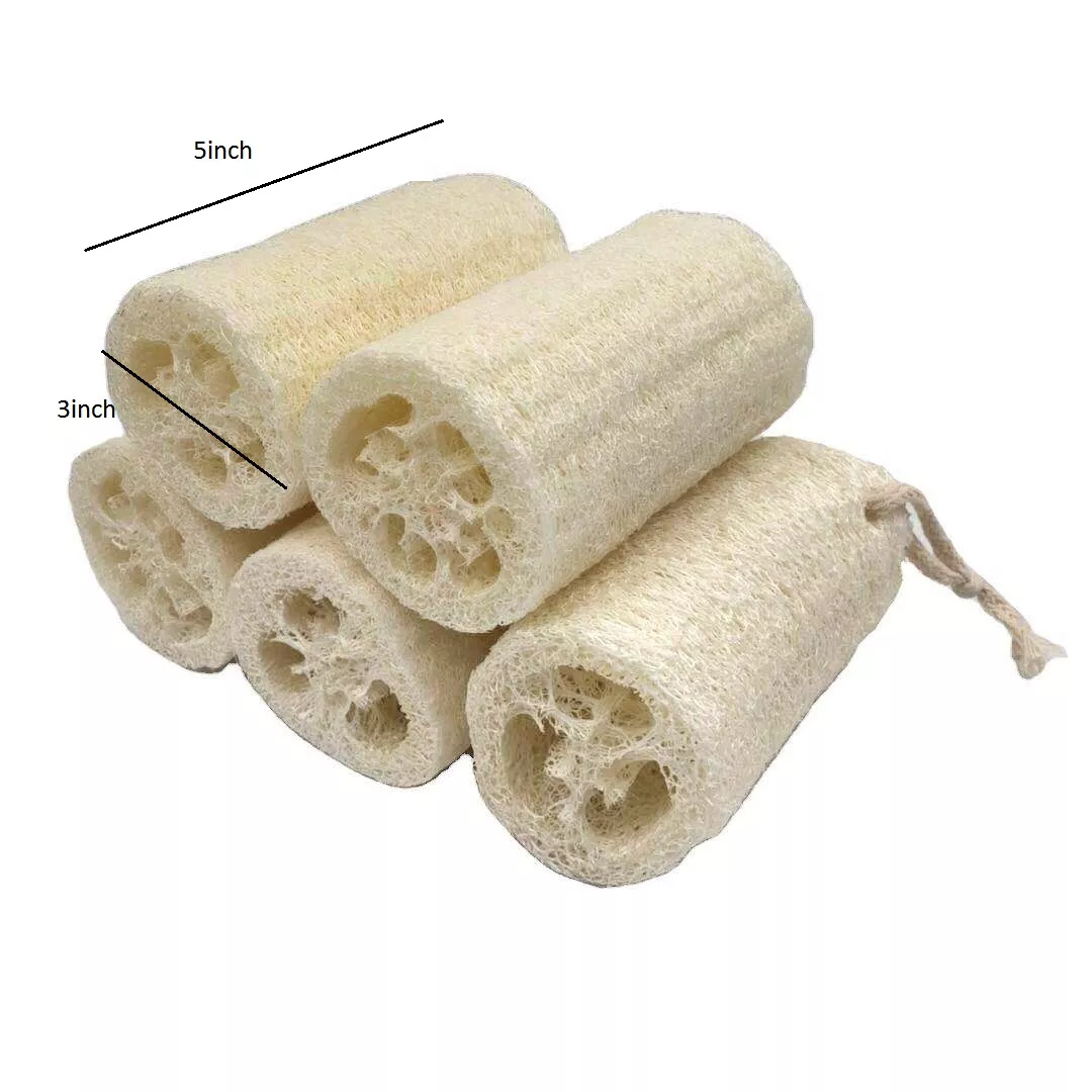 Natural Organic Okra Exfoliati - Body Loofah Natural recension och pris