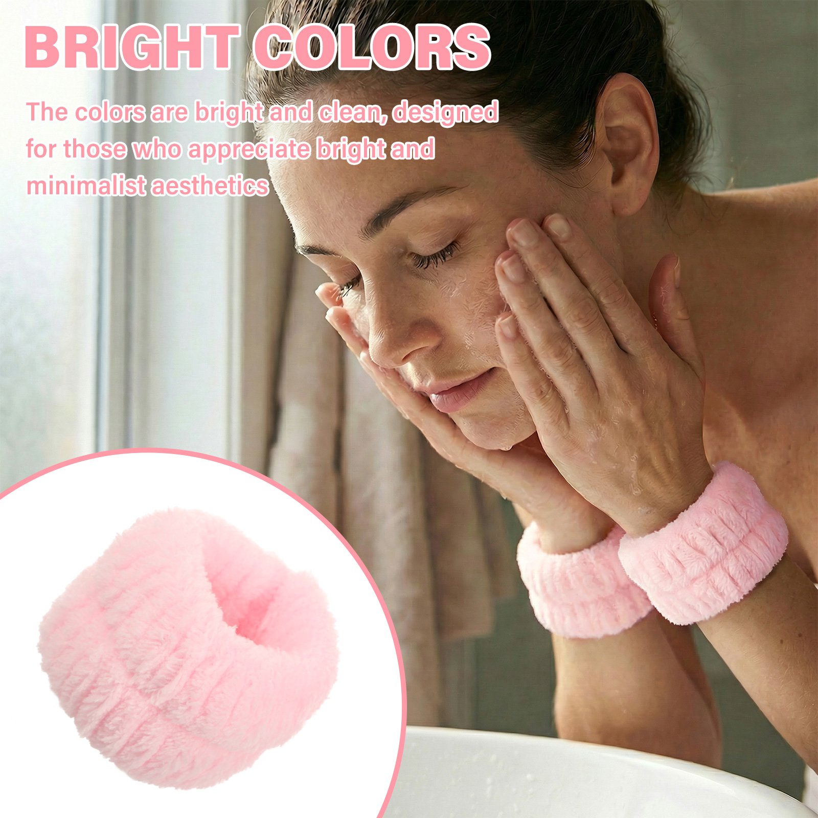 2Pcs Wrist Band Washing Face S - Spa Y Wellness recension och pris