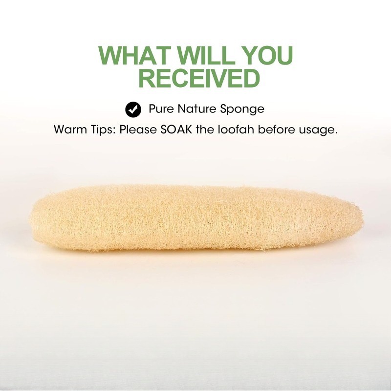 For Skin Care Spa Shower Body  - Body Loofah Natural recension och pris
