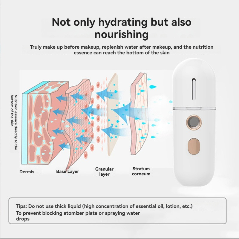 USB Rechargeable Mini Portable - Facial Steamer Nano recension och pris