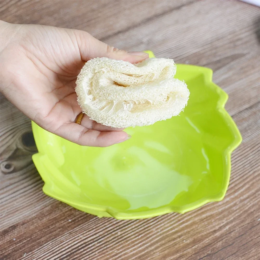 5 Pcs Natural Luffa Dish Washi - Body Loofah Natural recension och pris