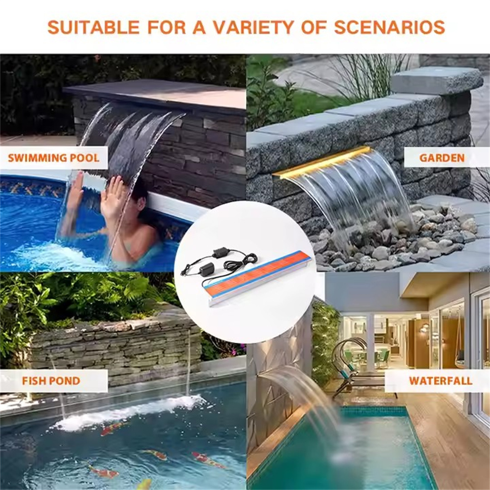 600MM DC12V Underwater Waterfa - Xy Spa & Wellness Reviews recension och pris
