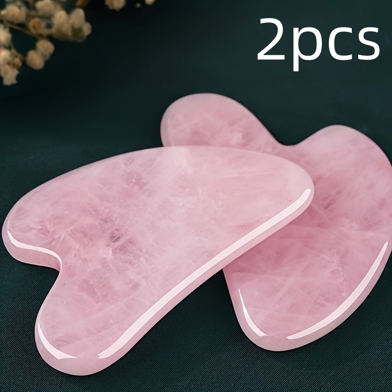 Natural Rose Quartz Heart Gua  - Spa Wellness Nature recension och pris