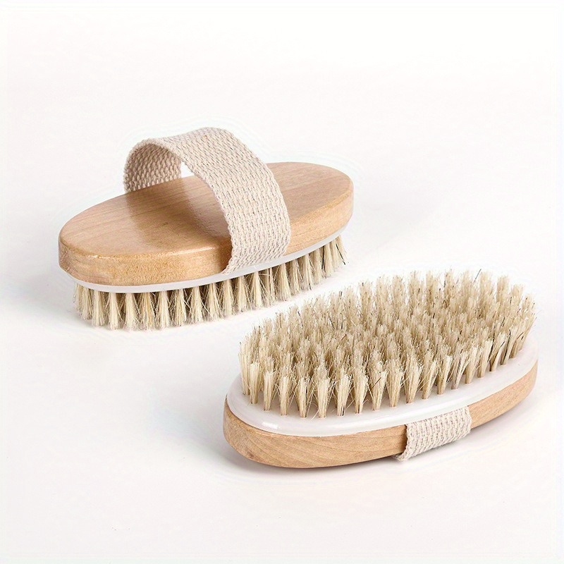 1/2pcs Dry Brush Body Brush, E - Body Loofah Natural recension och pris