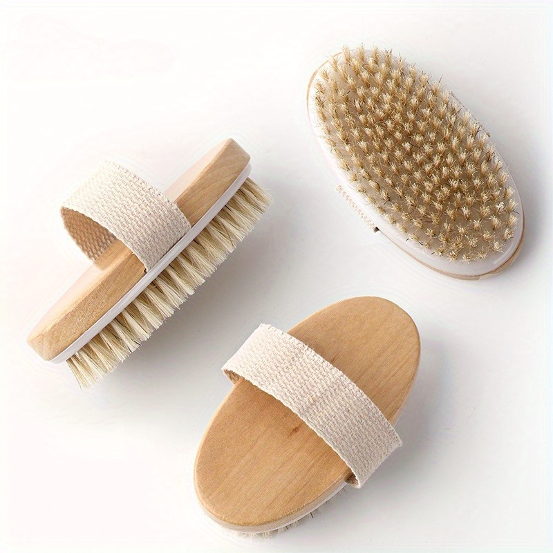 1/2pcs Dry Brush Body Brush, E - Body Loofah Natural recension och pris