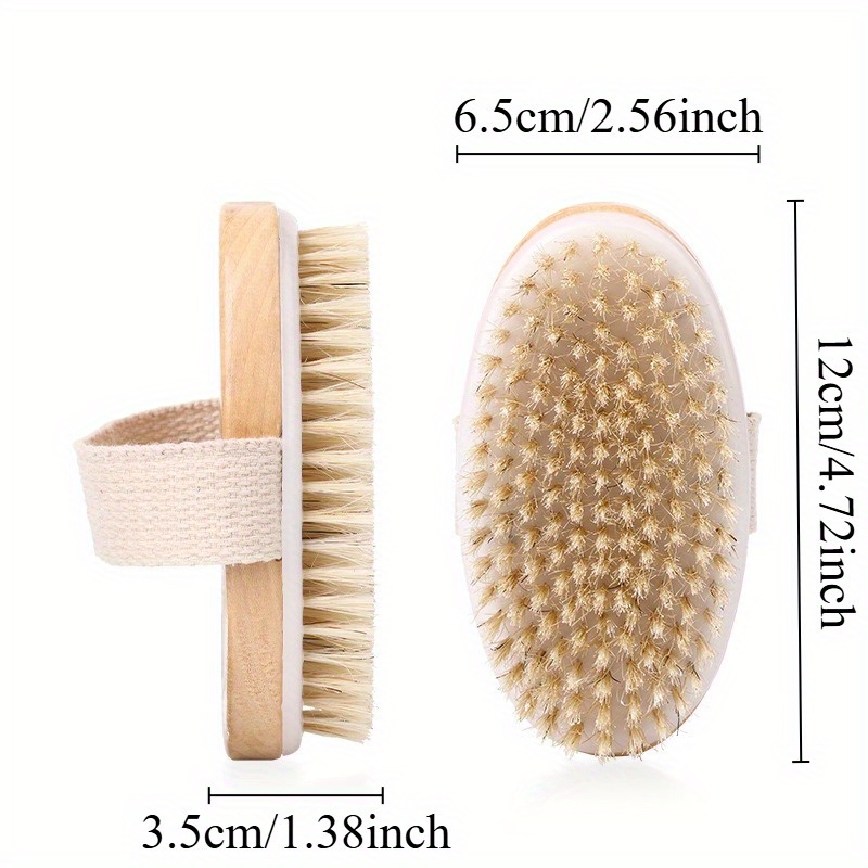 1/2pcs Dry Brush Body Brush, E - Body Loofah Natural recension och pris